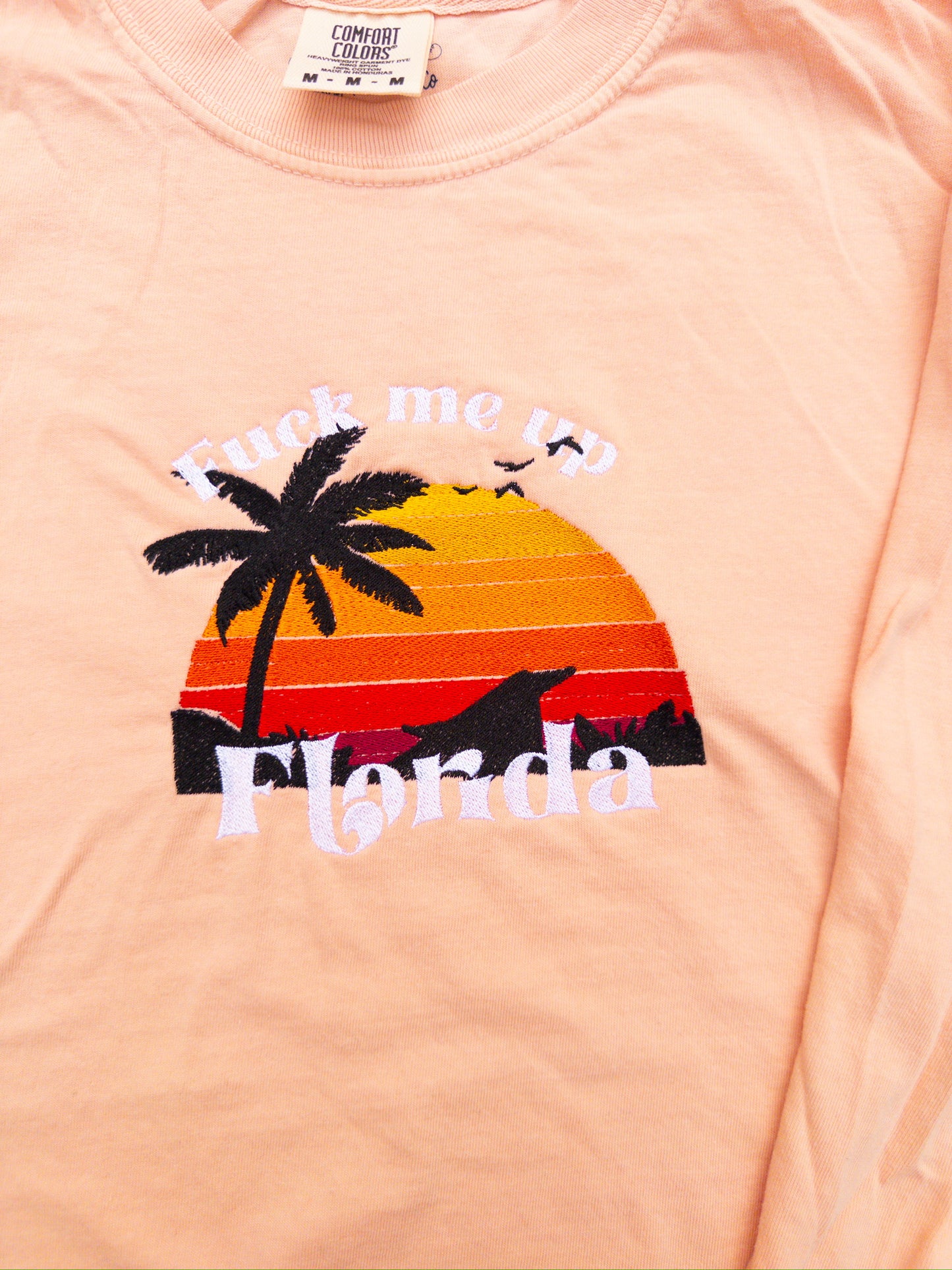 Florida! ~ Explicit Embroidered Tee, Crewneck, Hoodie, and Tote bag