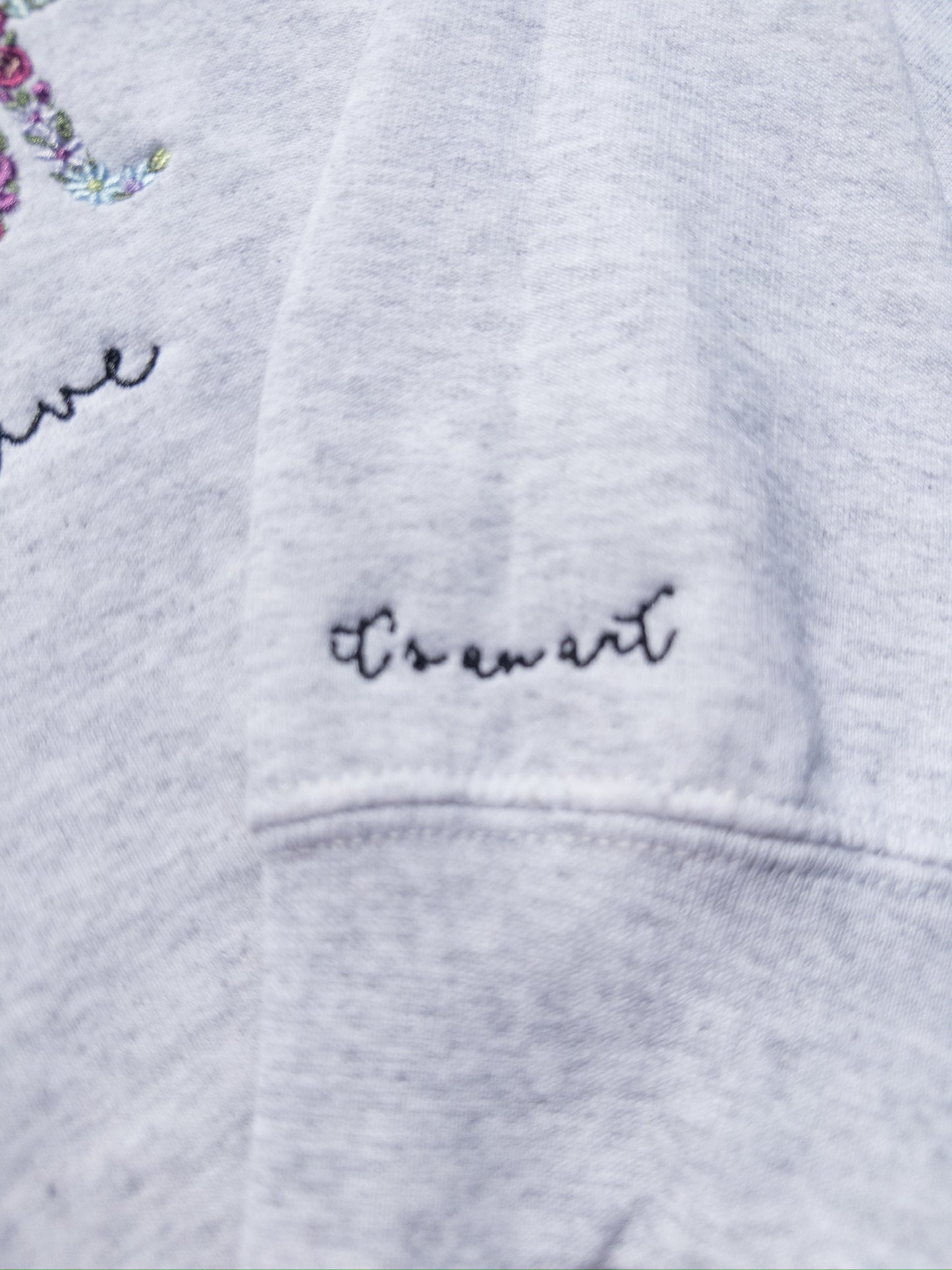 i cry a lot ~ Do It W/ A Broken Heart Floral Embroidered Tee, Crewneck, Hoodie, and Tote bag