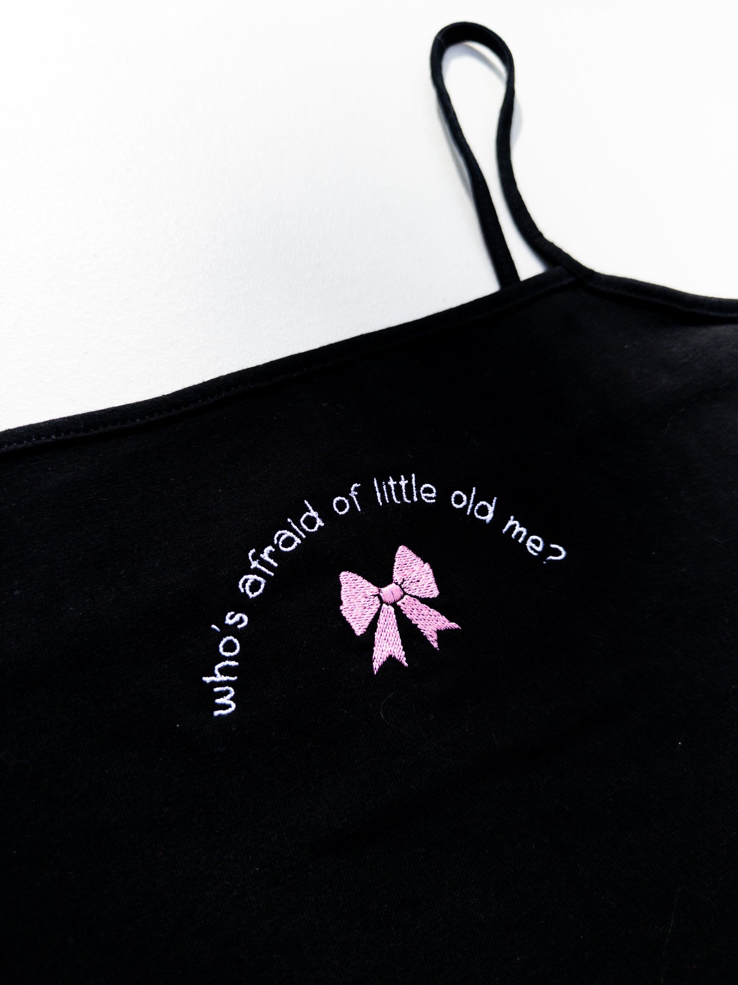 Little Old Me ~ Bow Crop Top, Tee, Tank, Crewneck, Hoodie, and Tote bag