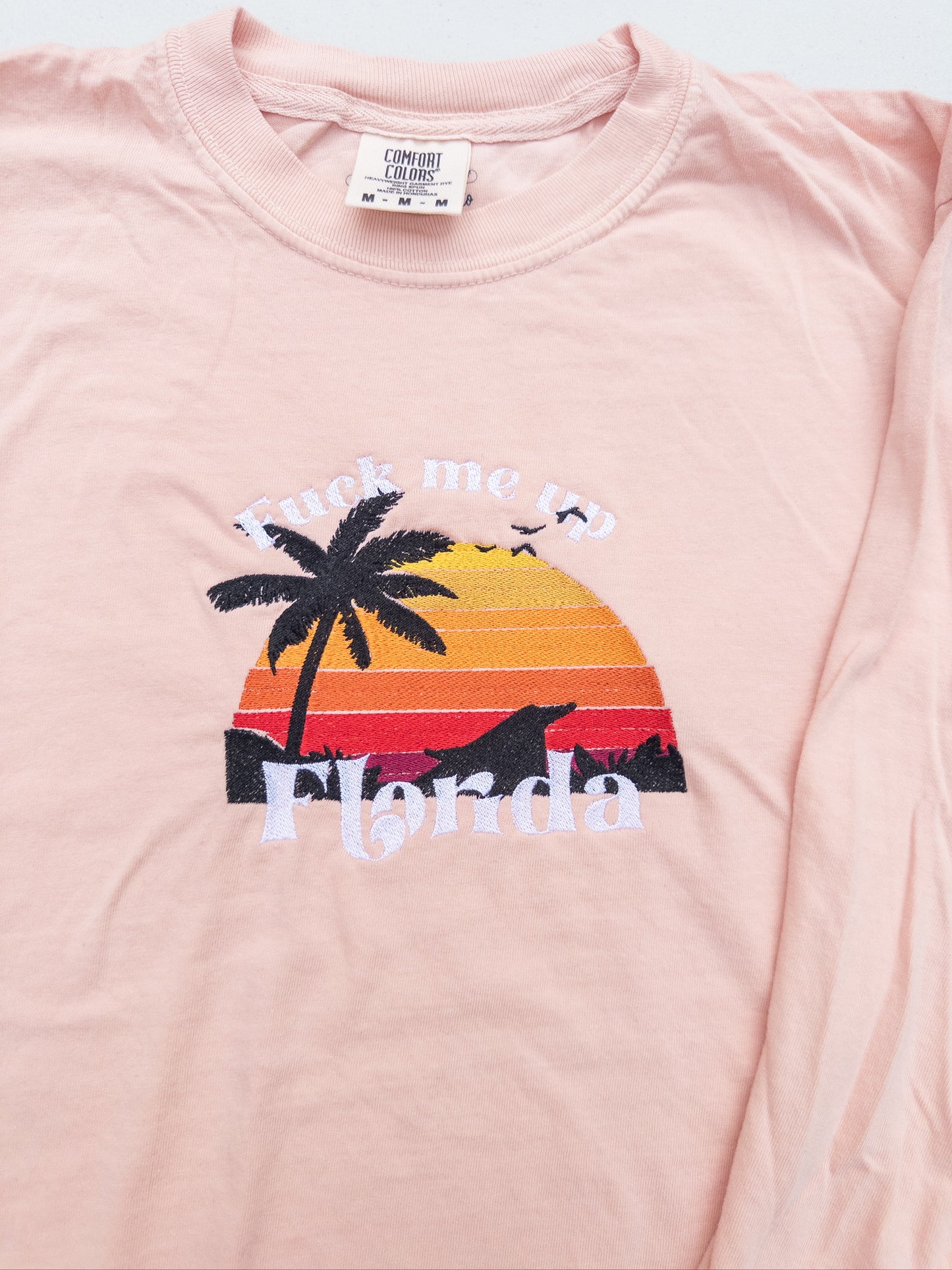Florida! ~ Explicit Embroidered Tee, Crewneck, Hoodie, and Tote bag