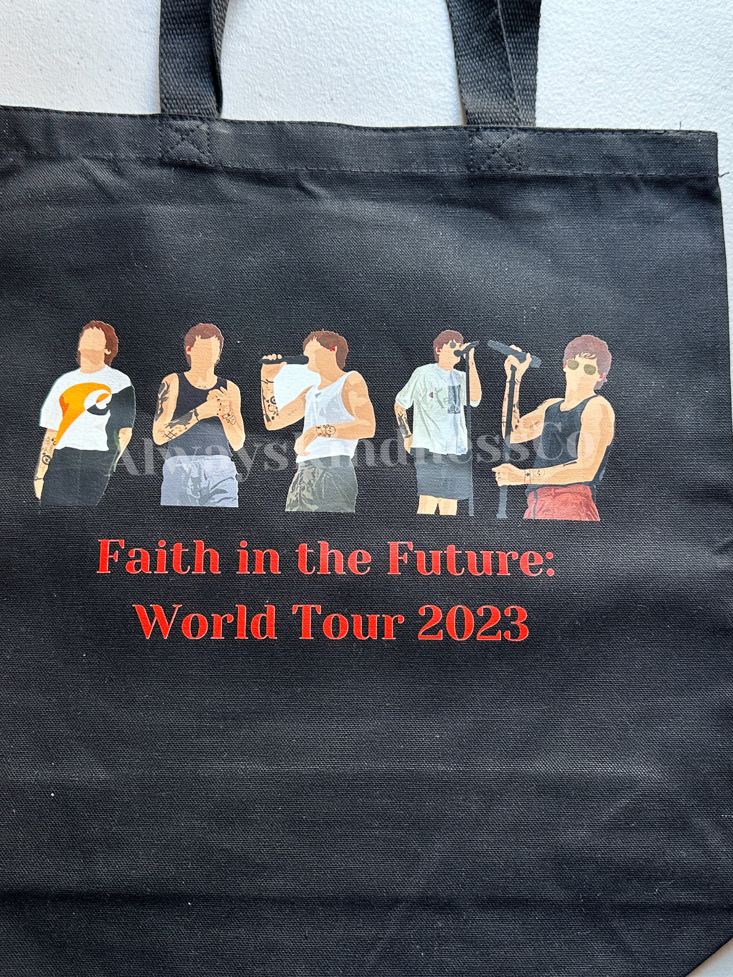 Faith in the Future Customizable Tour Tees and Sweatshirts || Customize with your shows! All dates available!