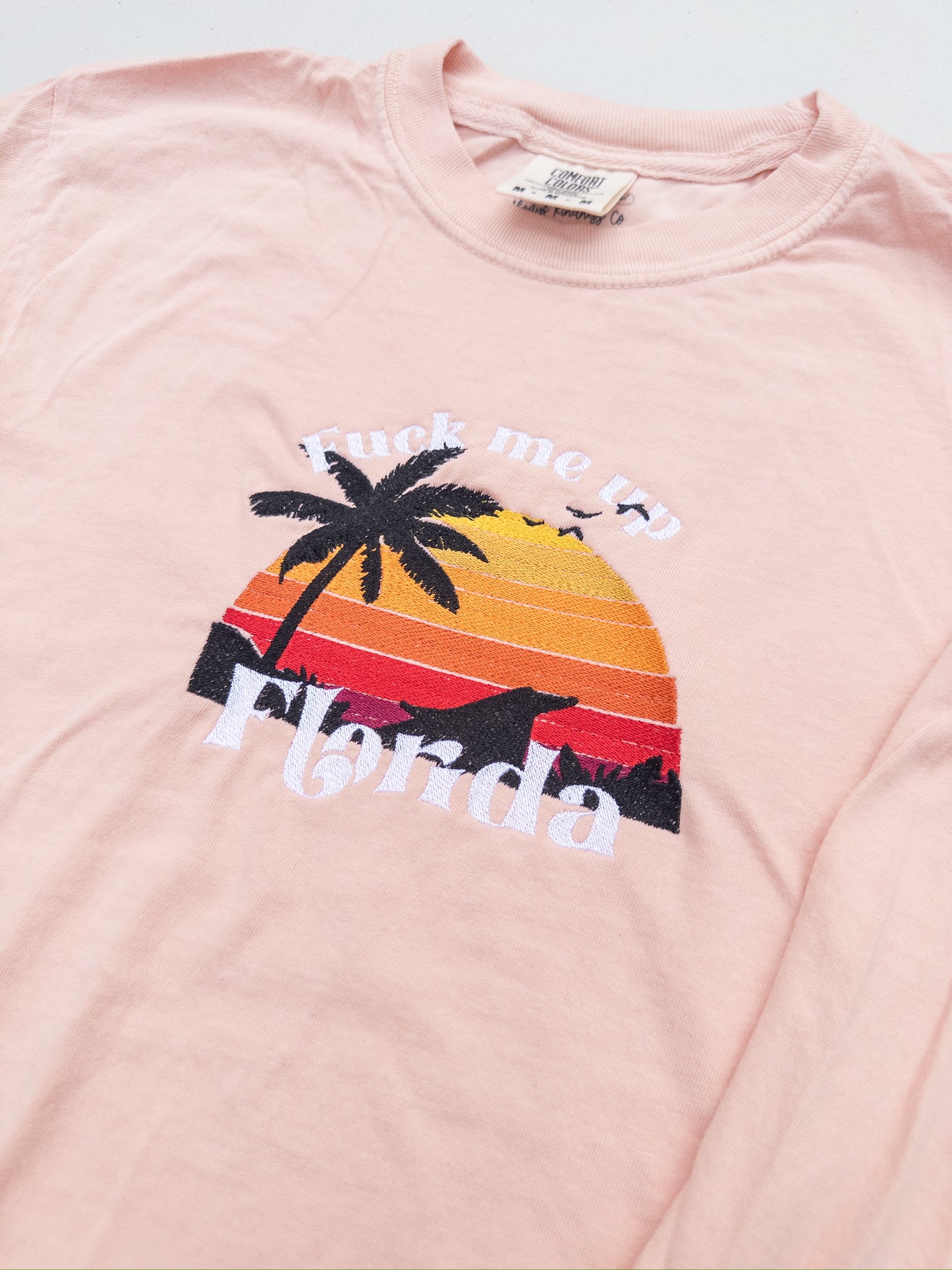 Florida! ~ Explicit Embroidered Tee, Crewneck, Hoodie, and Tote bag