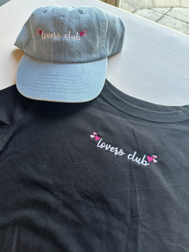 Lovers Club || Embroidered Crop Top, Tee Shirt, Crewneck. and Hoodie