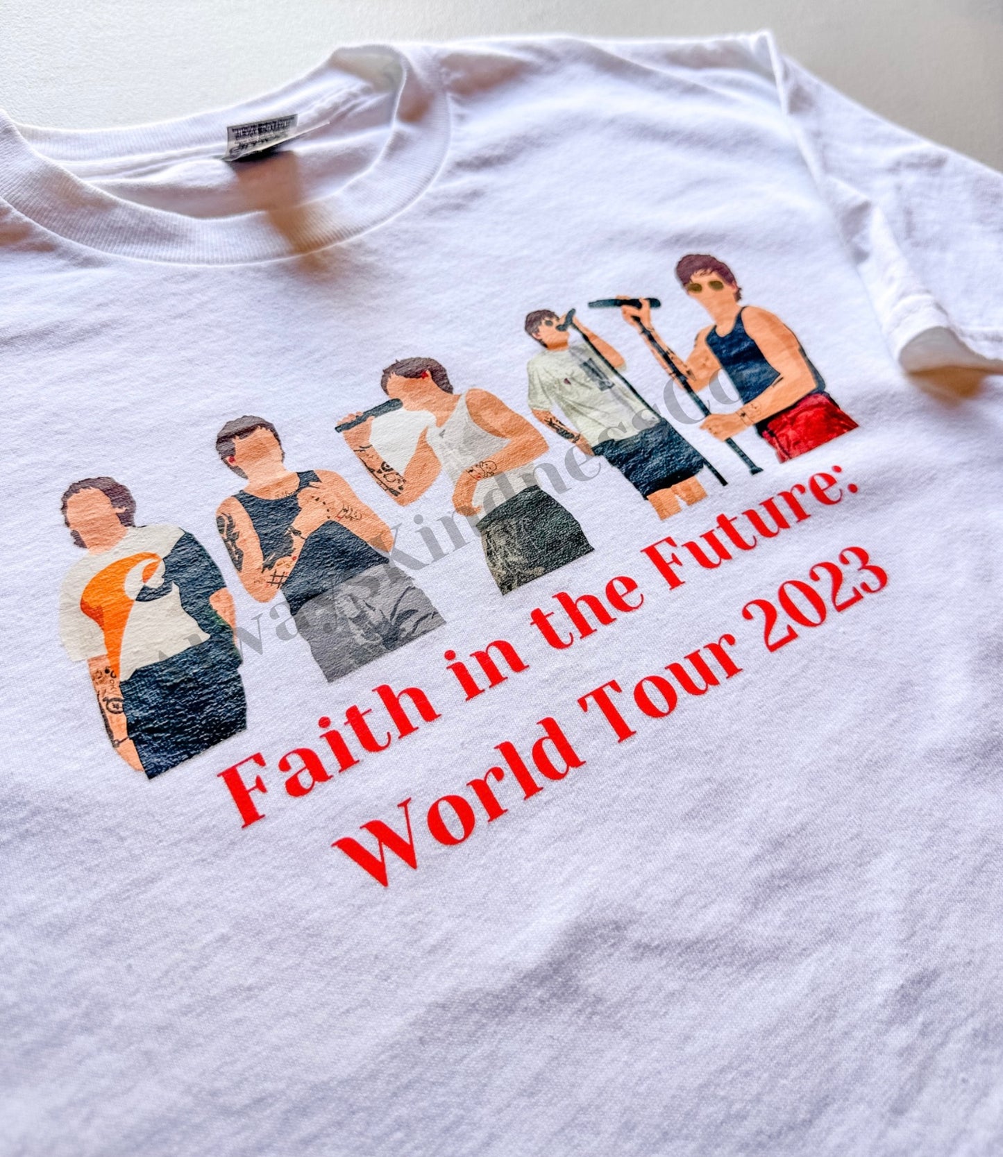 Faith in the Future Customizable Tour Tees and Sweatshirts || Customize with your shows! All dates available!