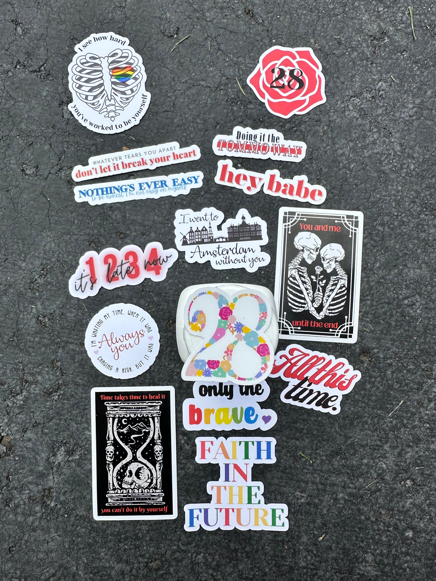 Louis Collection Stickers/Sticker Pack - Waterproof Available