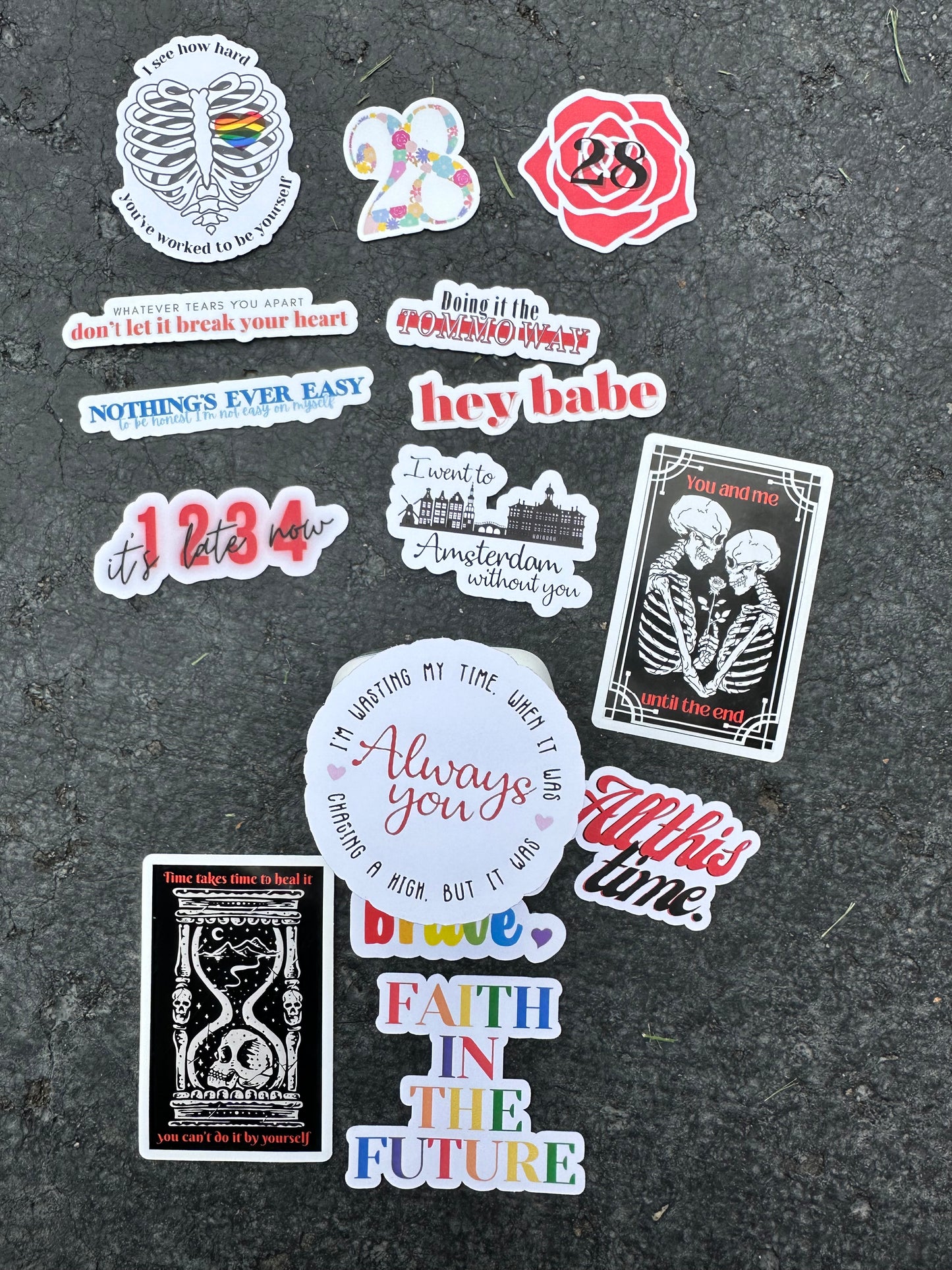 Louis Collection Stickers/Sticker Pack - Waterproof Available