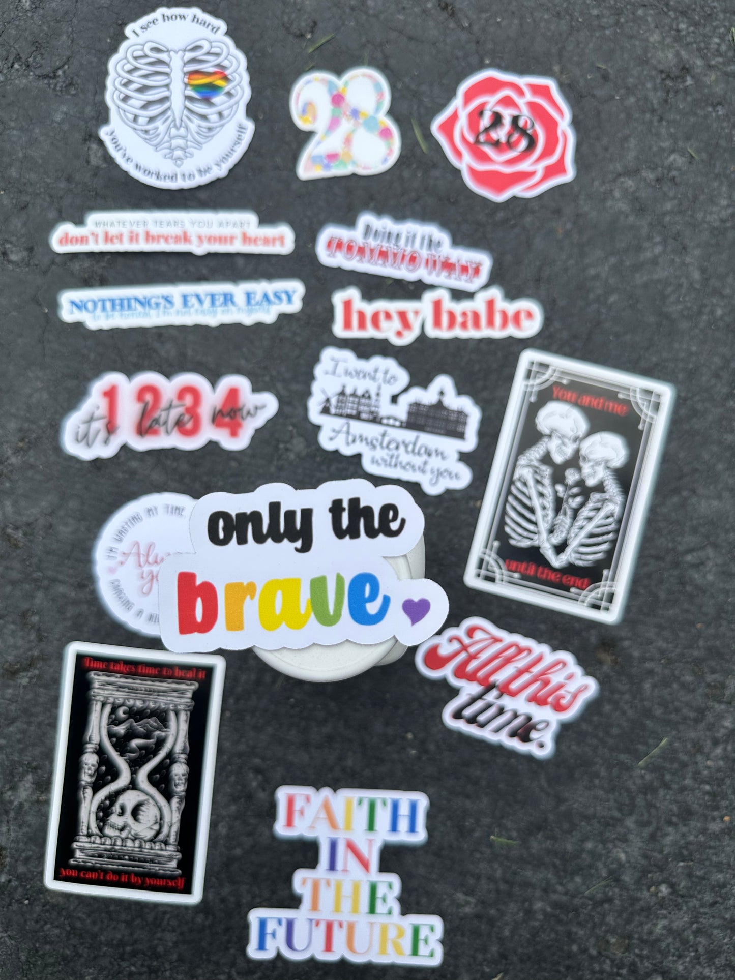 Louis Collection Stickers/Sticker Pack - Waterproof Available