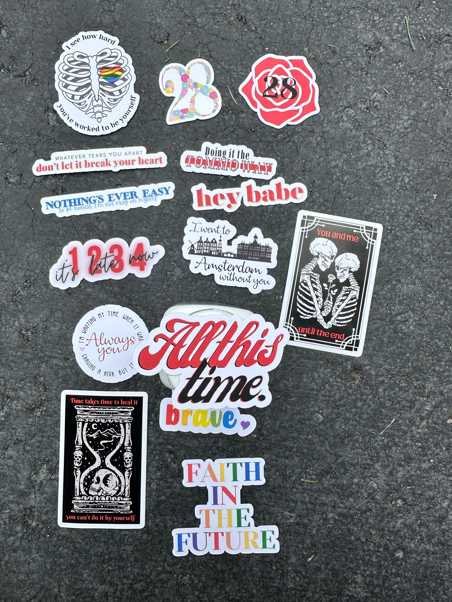 Louis Collection Stickers/Sticker Pack - Waterproof Available