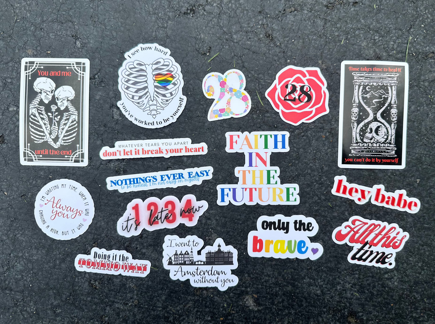 Louis Collection Stickers/Sticker Pack - Waterproof Available
