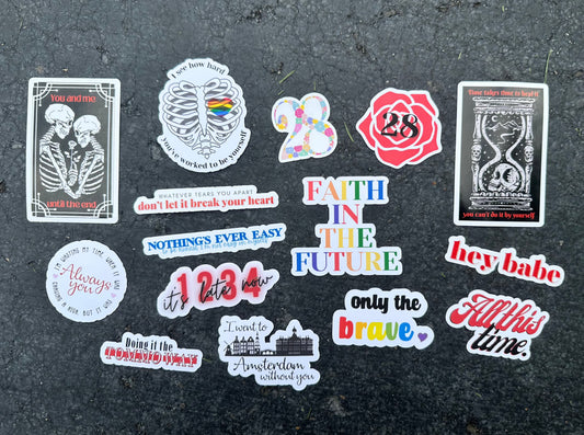 Louis Collection Stickers/Sticker Pack - Waterproof Available