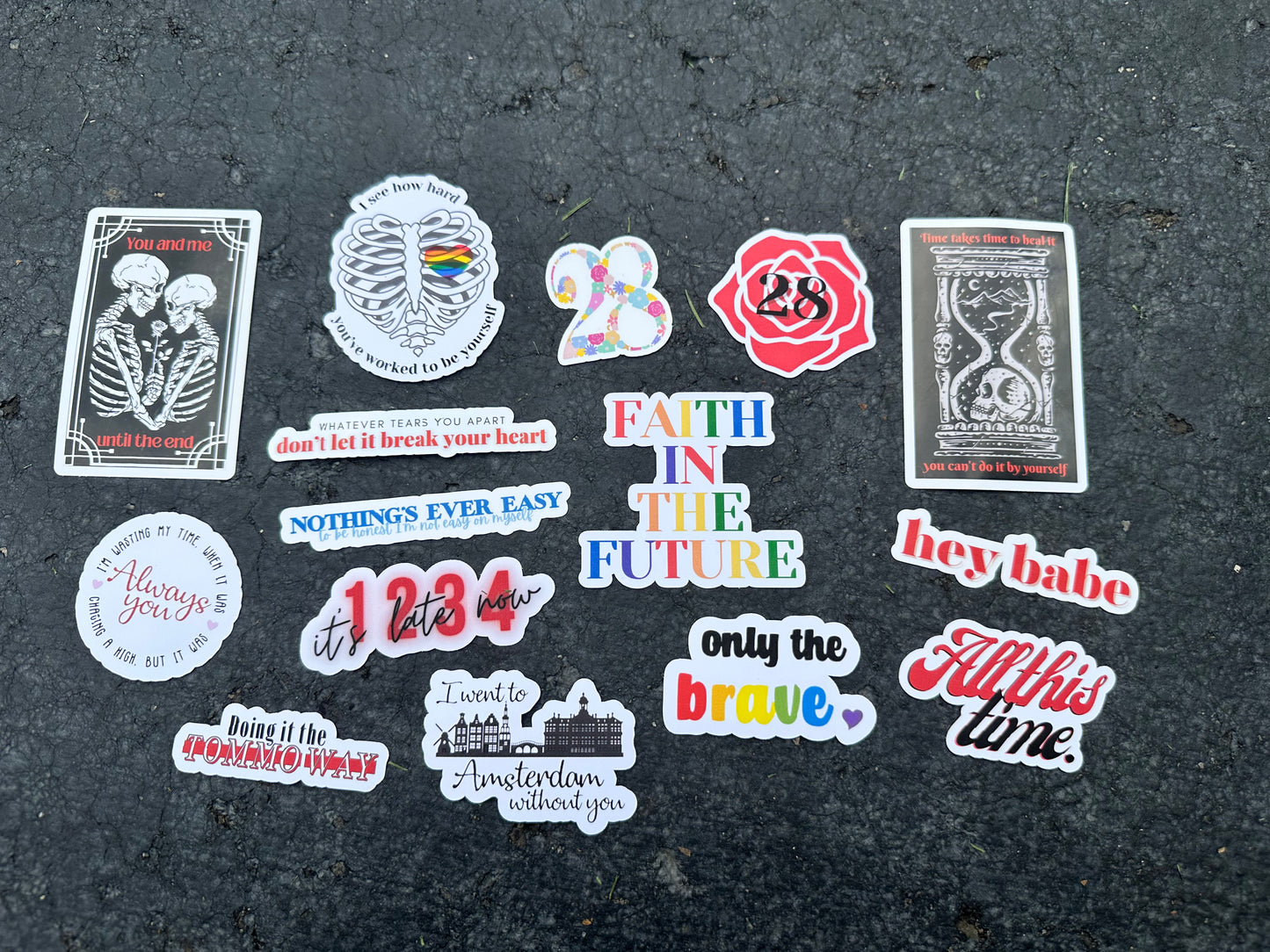 Louis Collection Stickers/Sticker Pack - Waterproof Available