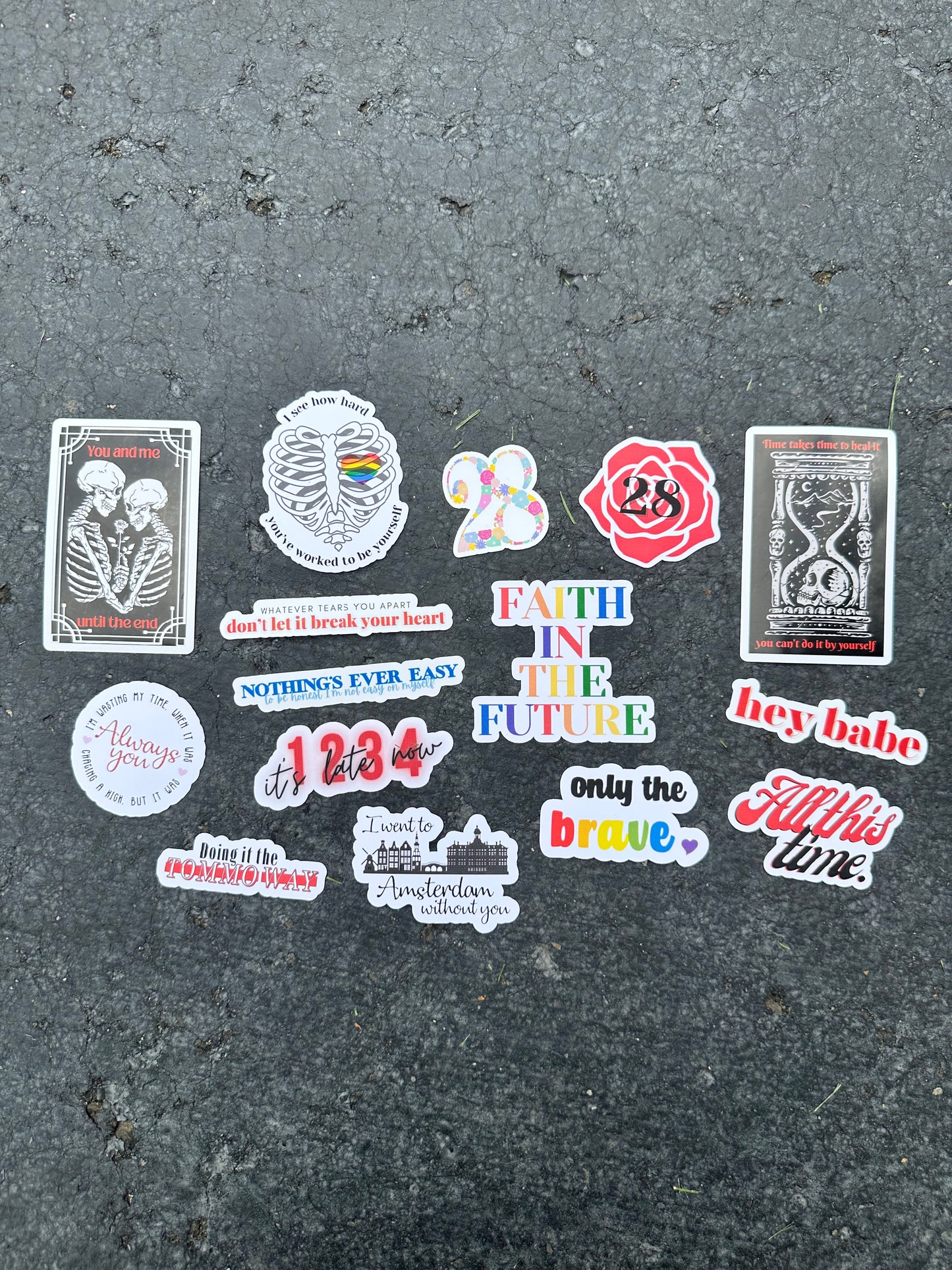 Louis Collection Stickers/Sticker Pack - Waterproof Available
