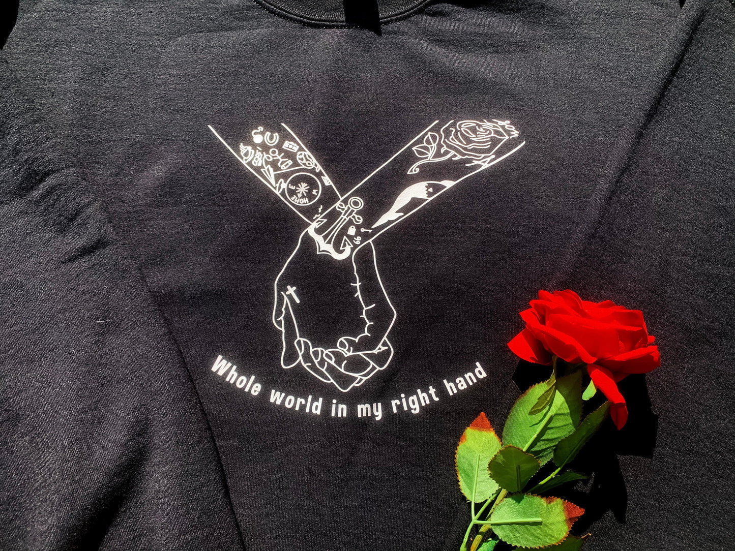 Whole World Hands - Larry Stylinson || Tee Shirt, Long Sleeve, and Crewneck Sweatshirt