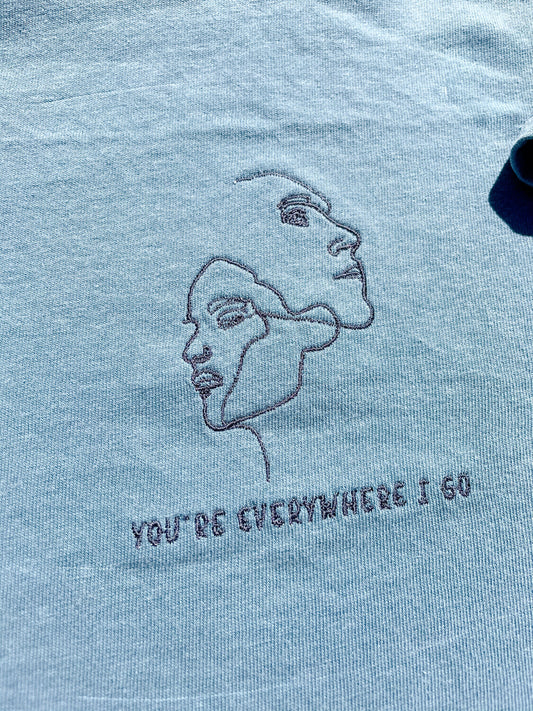 Everywhere || Embroidered Niall Crewneck Sweatshirt, Hoodie, Long Sleeve, and Tee || Two Colors Available!