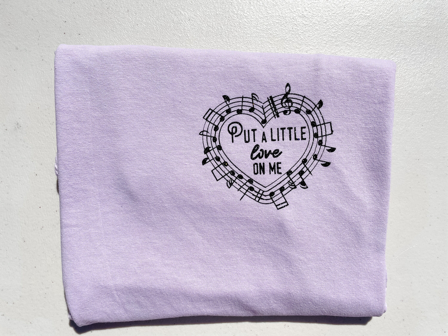 Put A Little Love On Me || Comfort Colors - Niall Crewneck Sweatshirt, Long Sleeve, and Tee