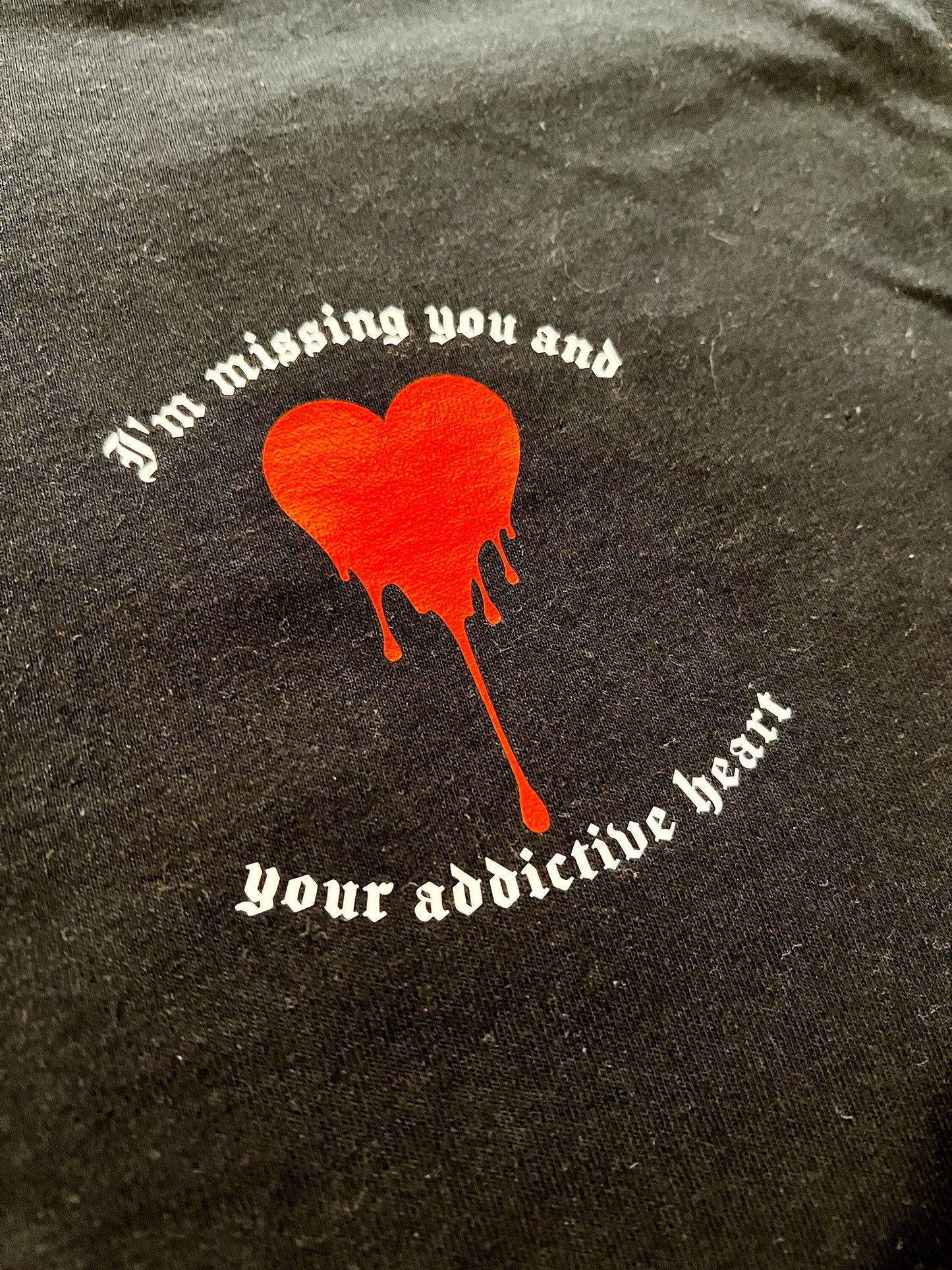 Habit - You're the Habit I Can't Break || Louis Skeleton/Heart Tee Shirt, Crewneck, and Long Sleeve