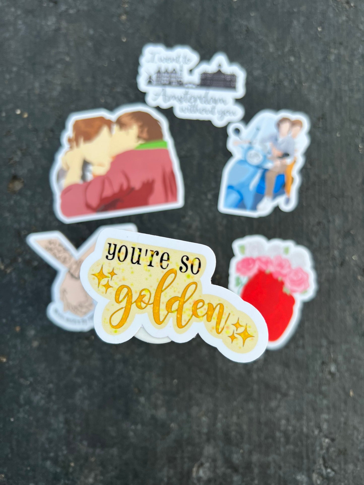 Larry Stylinson Stickers/Sticker Pack - Waterproof Available || Amsterdam, Hands, Always You, But Daddy, Always In My Heart