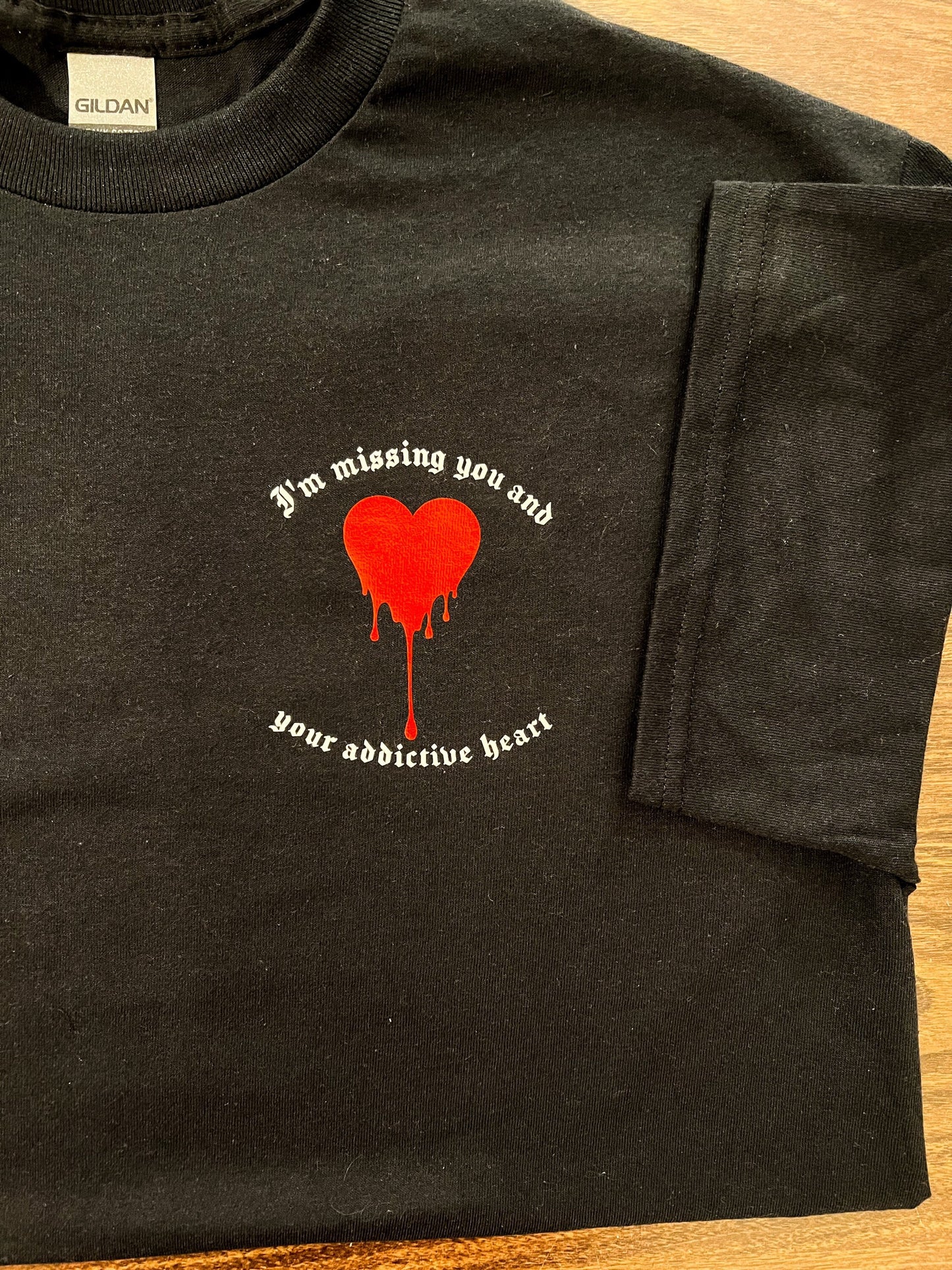 Habit - You're the Habit I Can't Break || Louis Skeleton/Heart Tee Shirt, Crewneck, and Long Sleeve