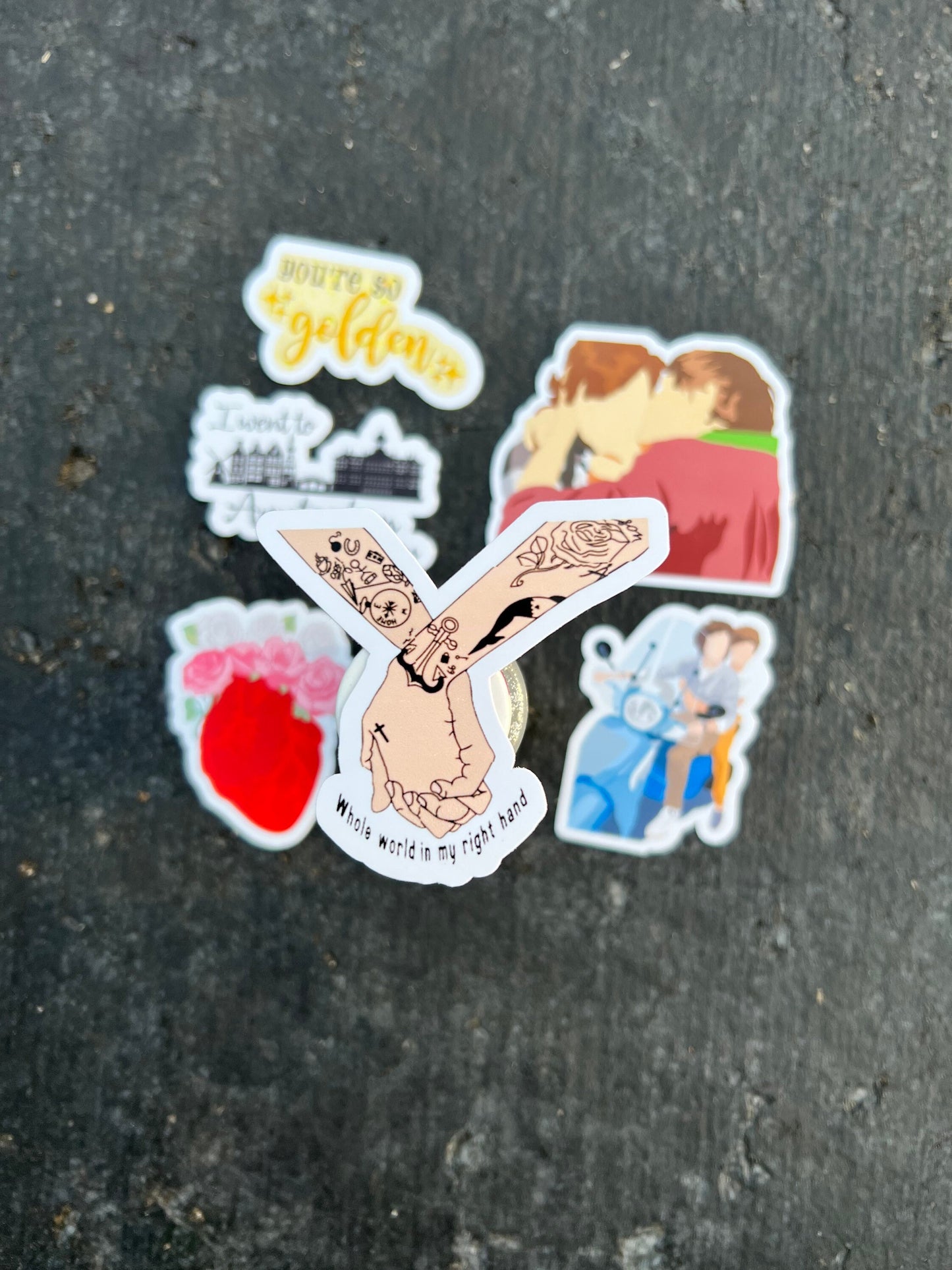 Larry Stylinson Stickers/Sticker Pack - Waterproof Available || Amsterdam, Hands, Always You, But Daddy, Always In My Heart