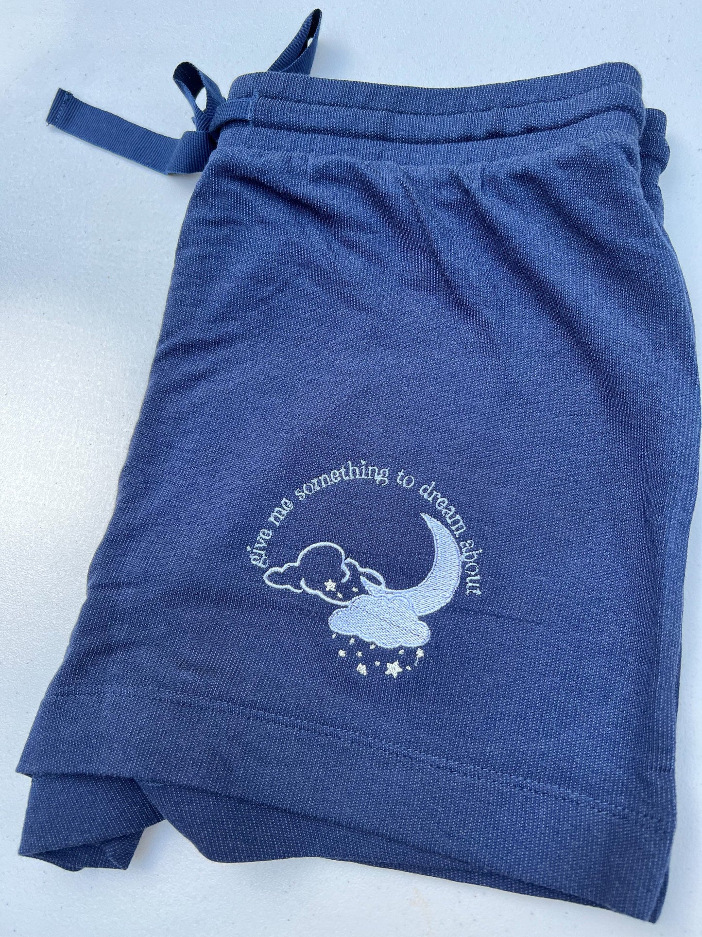 Give Me Something to Dream About - Daydreaming || Harry Embroidered Sleep Cloth Shorts