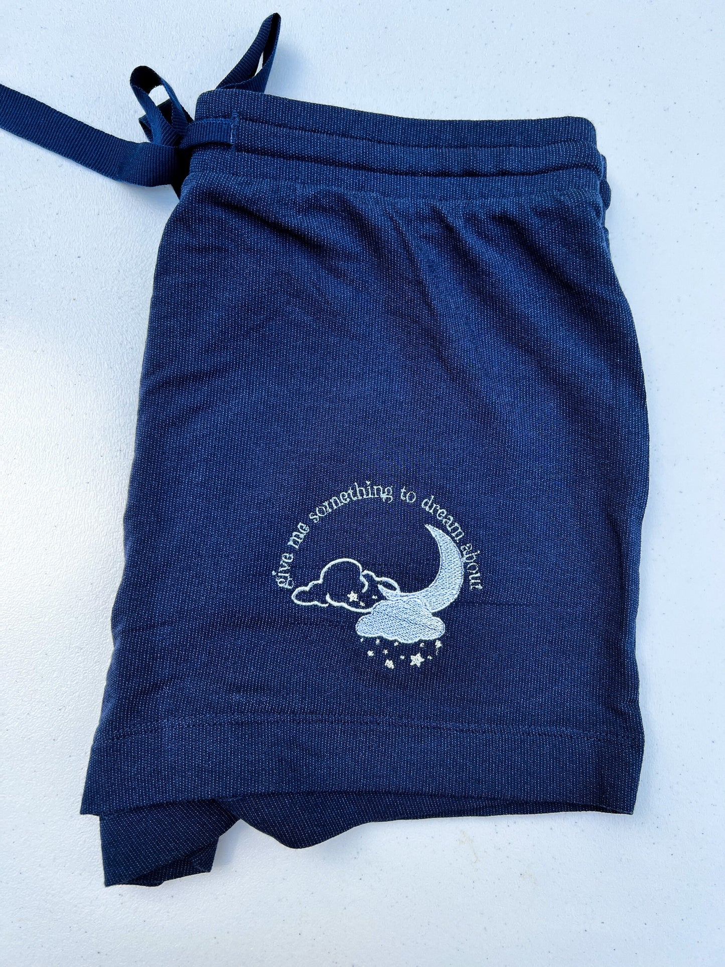 Give Me Something to Dream About - Daydreaming || Harry Embroidered Sleep Cloth Shorts