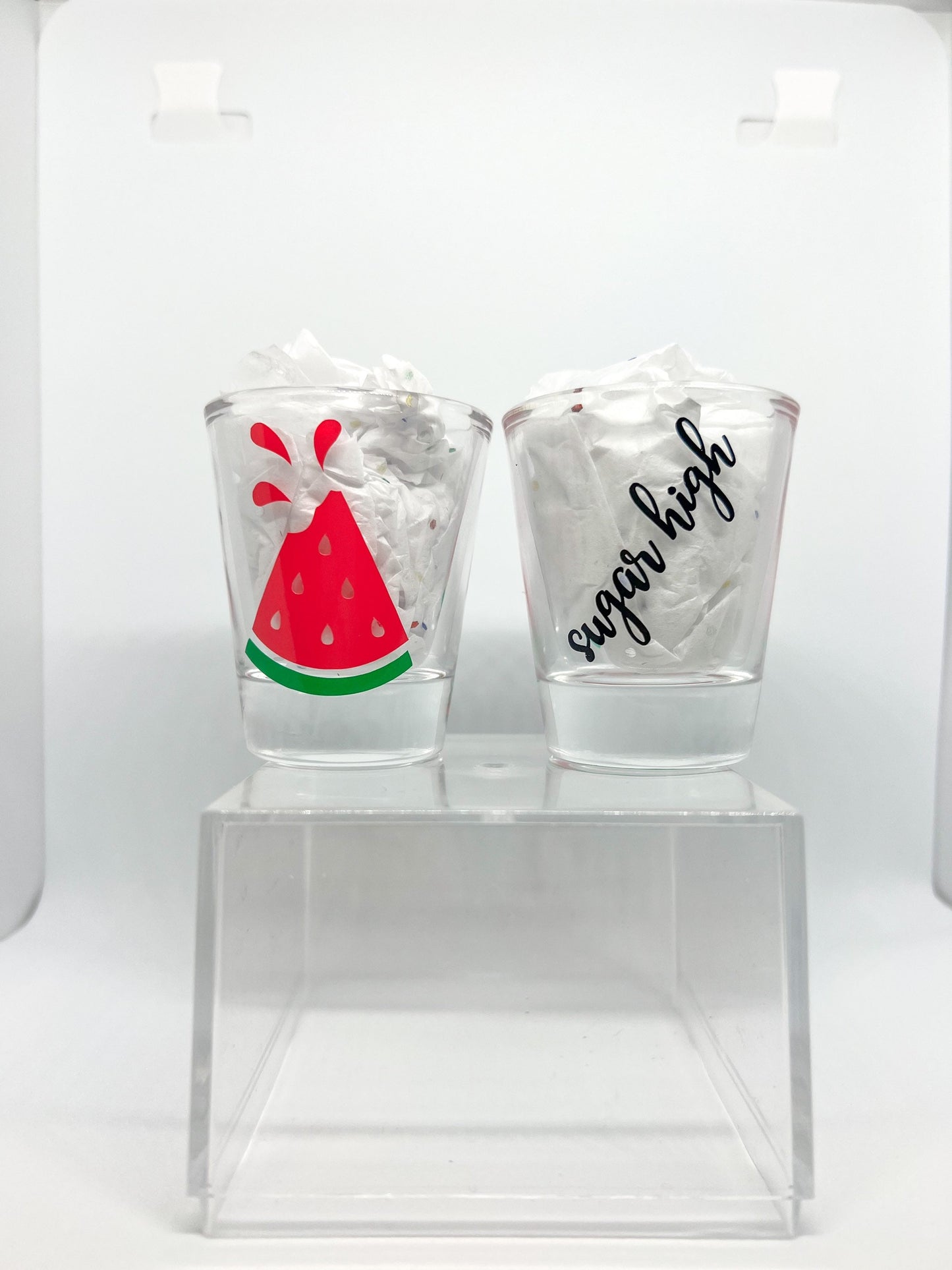 The Fruit Man Harry Shot Glass 4 Pack || Kiwi, Grape Juice, Watermelon Sugar, Cherry || Also Sold Indiviudally