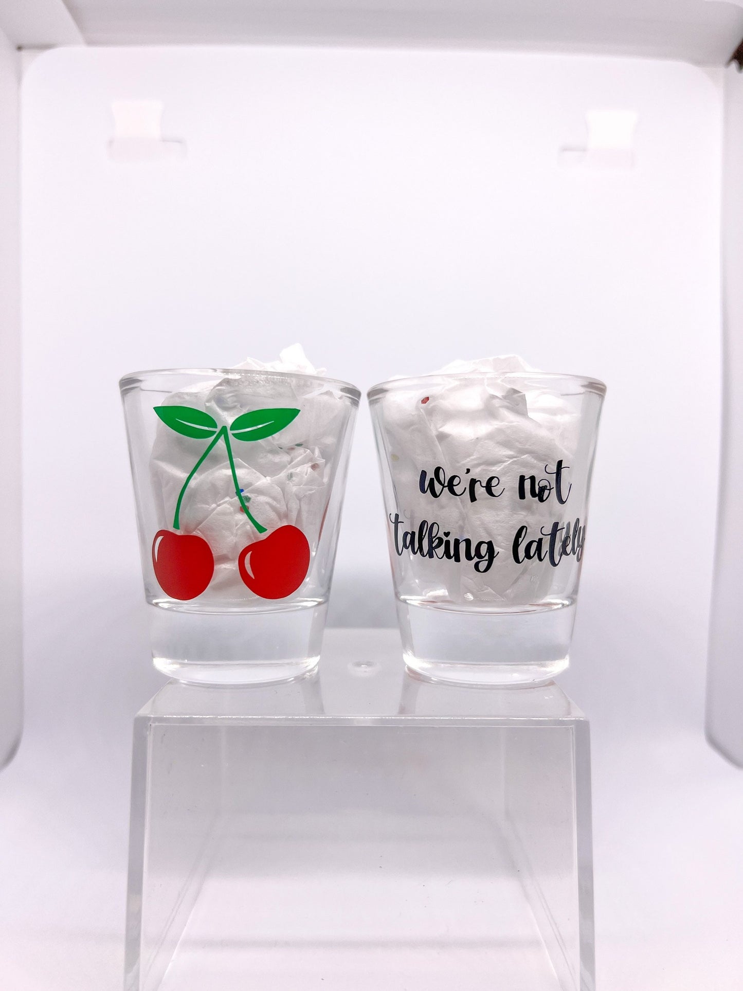 The Fruit Man Harry Shot Glass 4 Pack || Kiwi, Grape Juice, Watermelon Sugar, Cherry || Also Sold Indiviudally