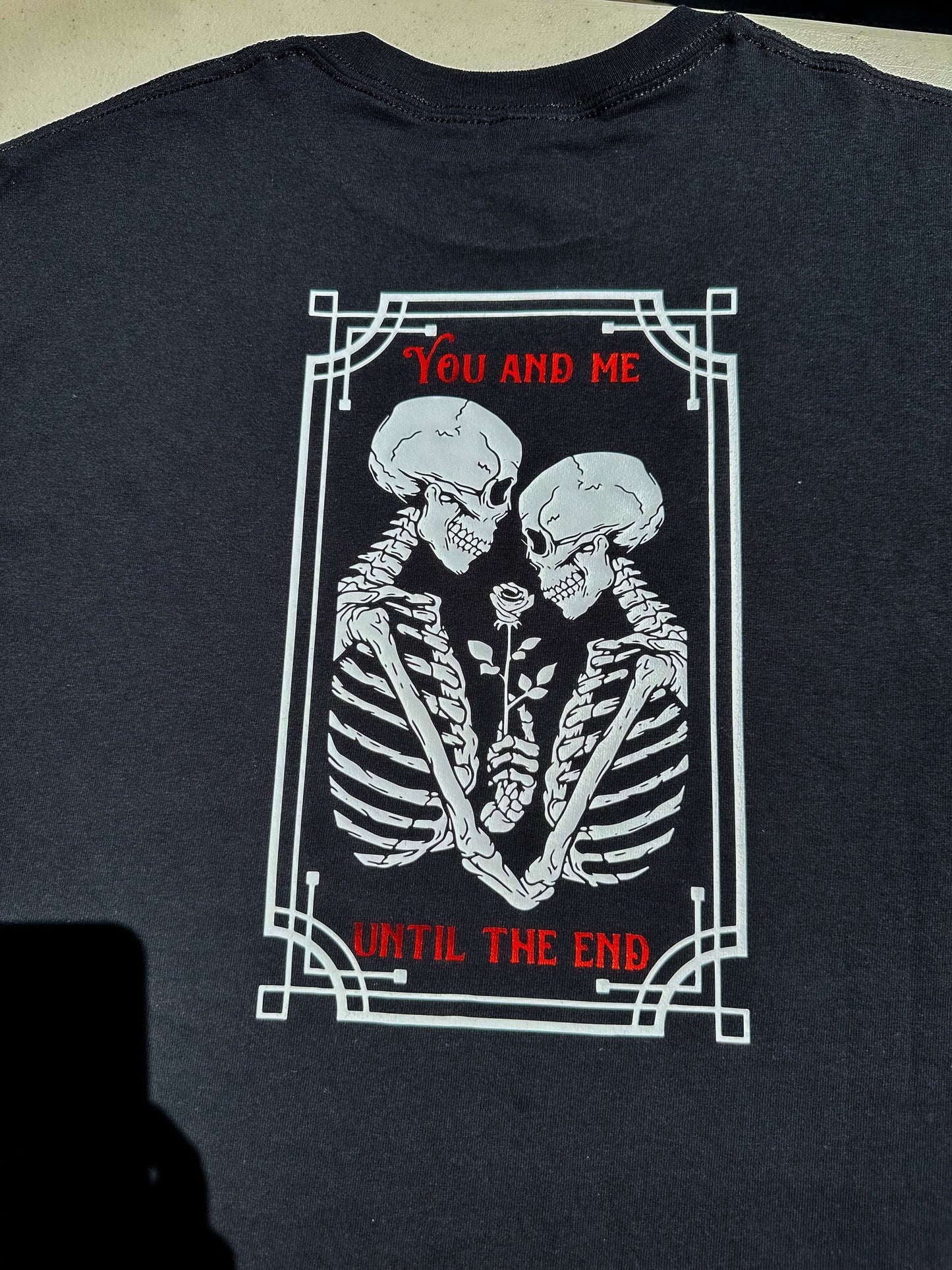 Nobody Understands Me Like You Do - Silver Tongues Skeletons || Louis Tee Shirt, Crewneck, and Long Sleeve