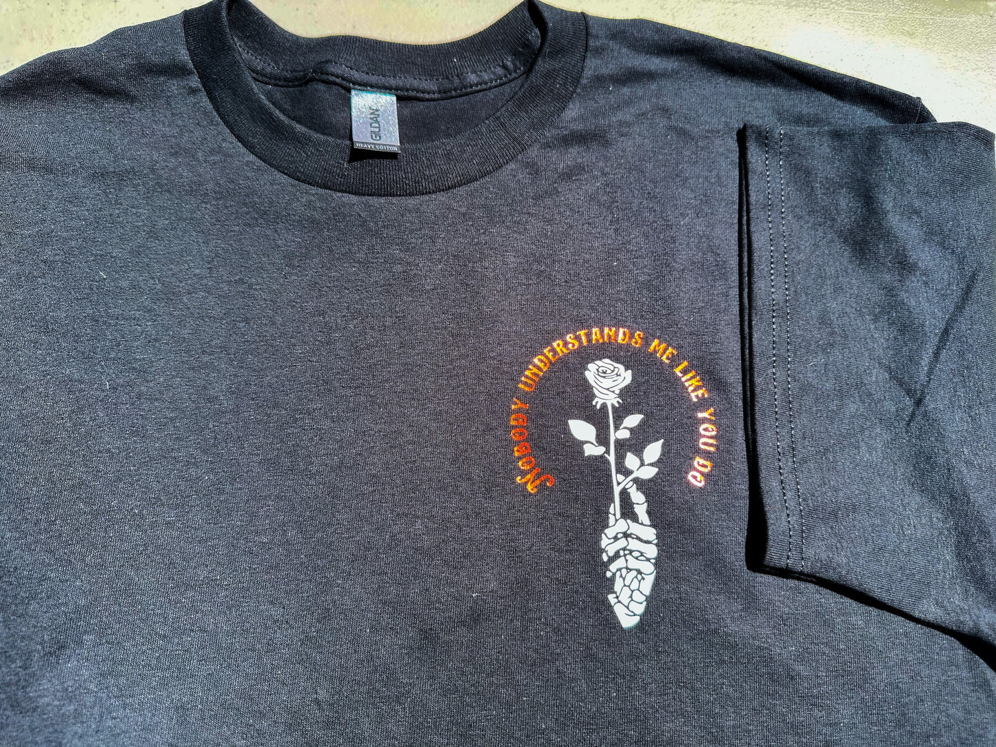 Nobody Understands Me Like You Do - Silver Tongues Skeletons || Louis Tee Shirt, Crewneck, and Long Sleeve