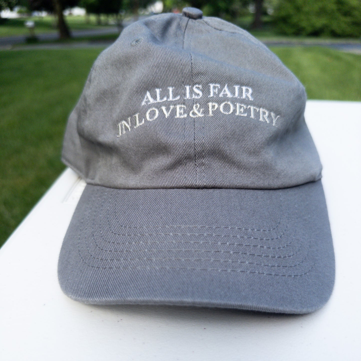 Love And Poetry || TayTay Embroidered Hat - Customizable