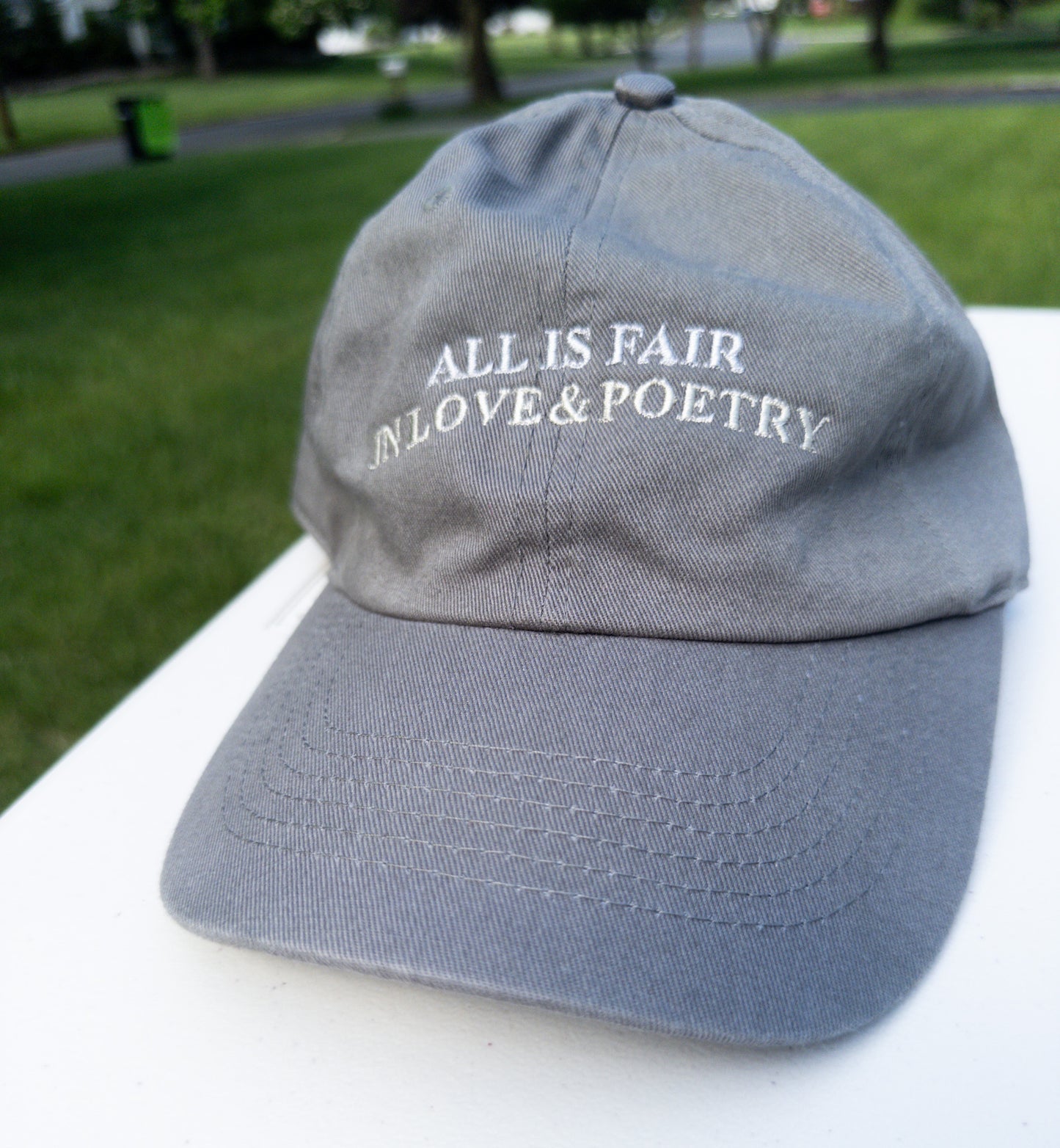 Love And Poetry || TayTay Embroidered Hat - Customizable