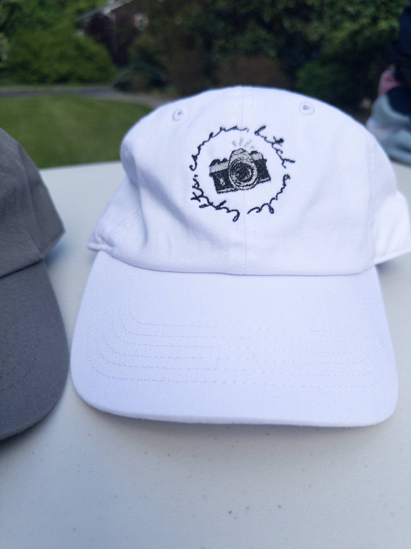 Lights Camera, Smile ~ Broken Heart || TayTay Embroidered Hat - Customizable