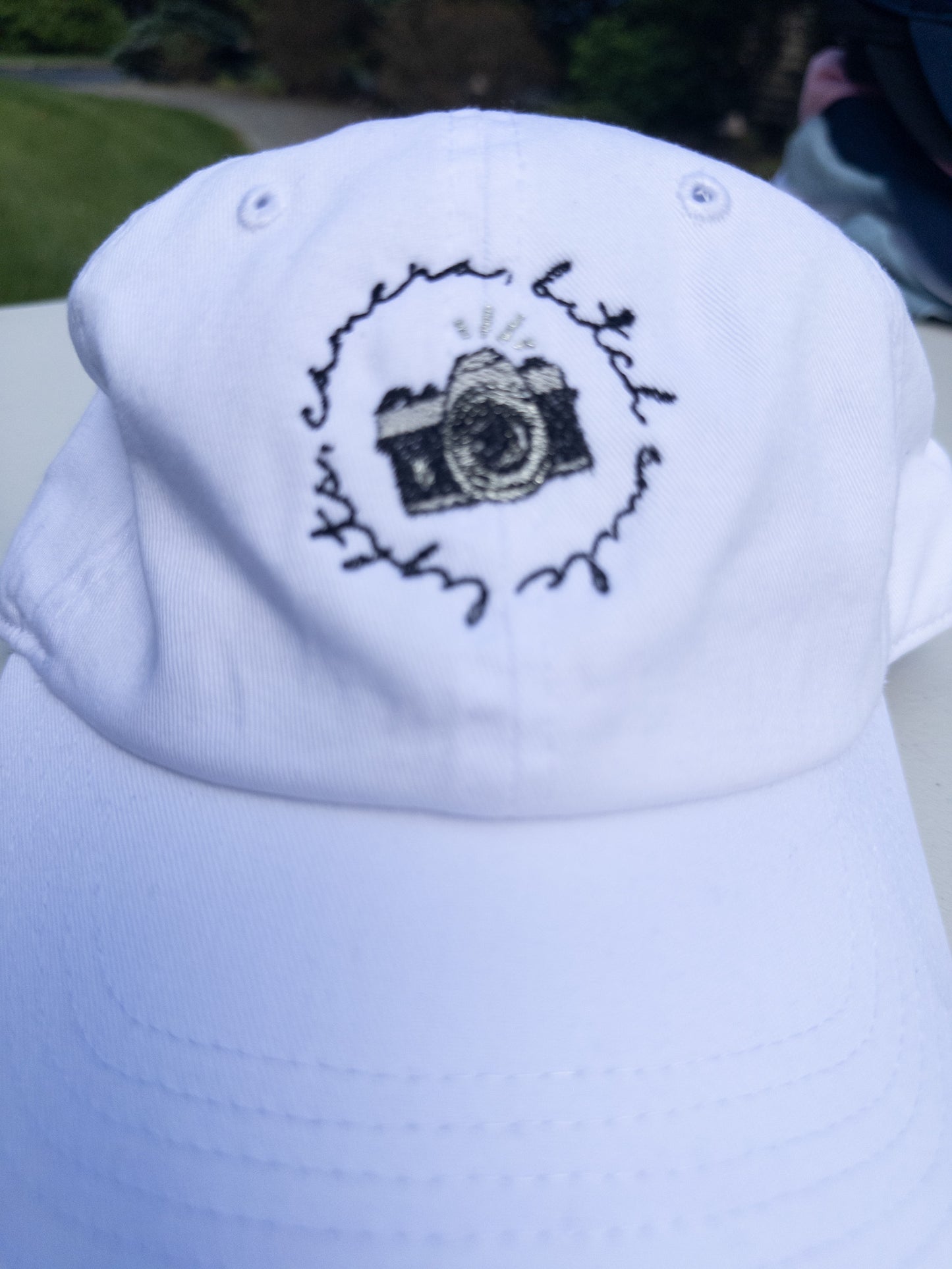 Lights Camera, Smile ~ Broken Heart || TayTay Embroidered Hat - Customizable