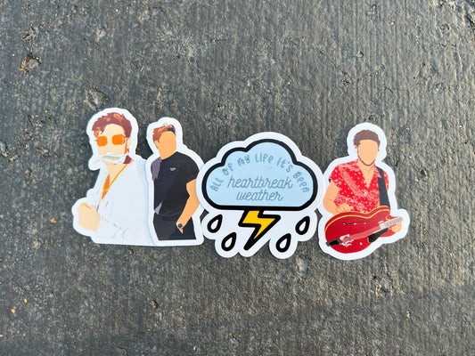 Niall Collection Stickers/Sticker Pack - Waterproof Available