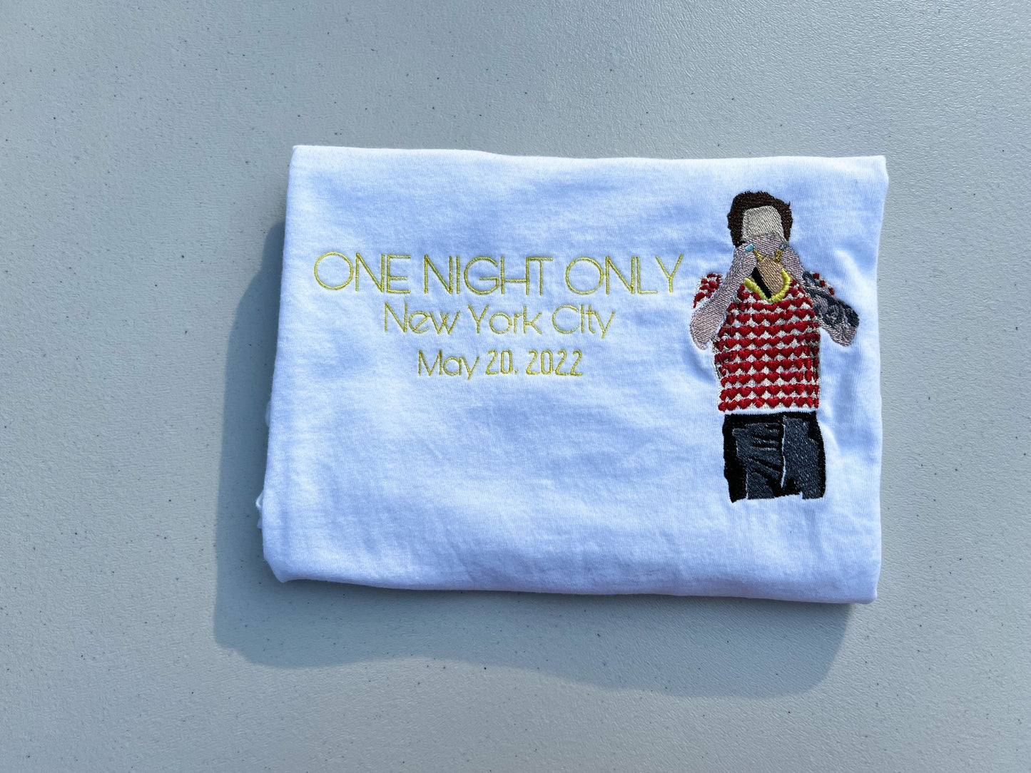 One Night Only - ONO New York || Harry Embroidered Comfort Colors Tee Shirt, Long Sleeve, and Crewneck