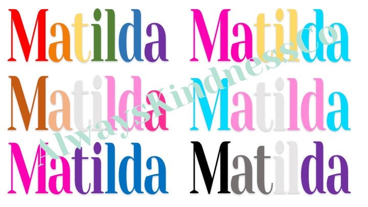 Matilda Pride || Harry Embroidered Crewneck, Sweatshirt, and Crop Top || Customizable thread to All Pride Flags