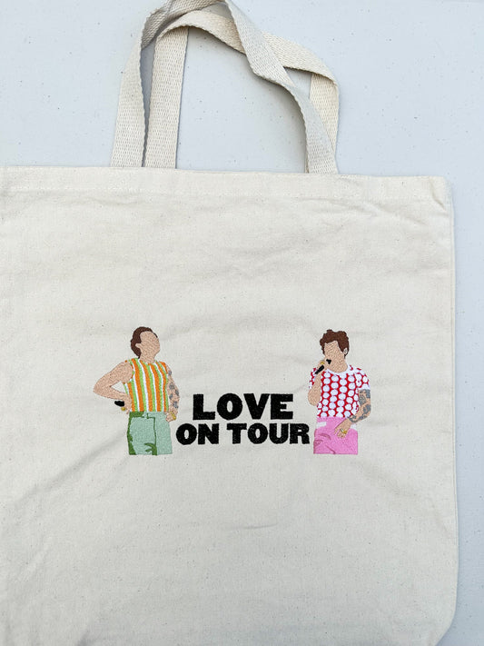 Tote Bag for HSLOT 2022 Residency and Europe Shows - All Nights Available || Harry Embroidered Tote