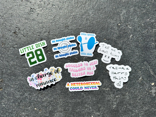 Mates Stickers and Pack - Waterproof Available || BananaHeathen x AlwaysKindnessCo || Of Mates and Men Merch